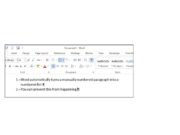 Tắt tính năng tự động đánh số đầu dòng trong Microsoft Word