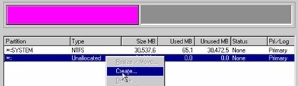 Phân vùng đĩa cứng bằng Partition Magic Pro 8 Phân vùng đĩa cứng bằng Partition Magic Pro 8