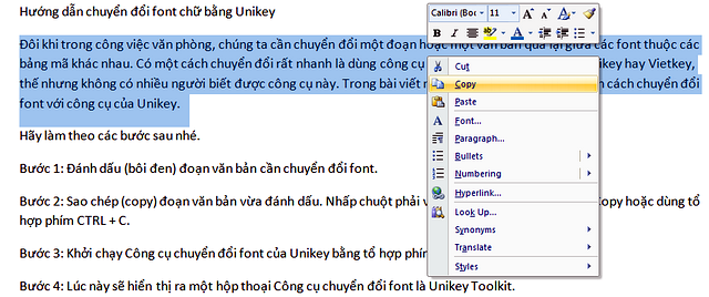 unikey Dùng Unikey Toolkit chuyển đổi bảng mã tiếng Việt