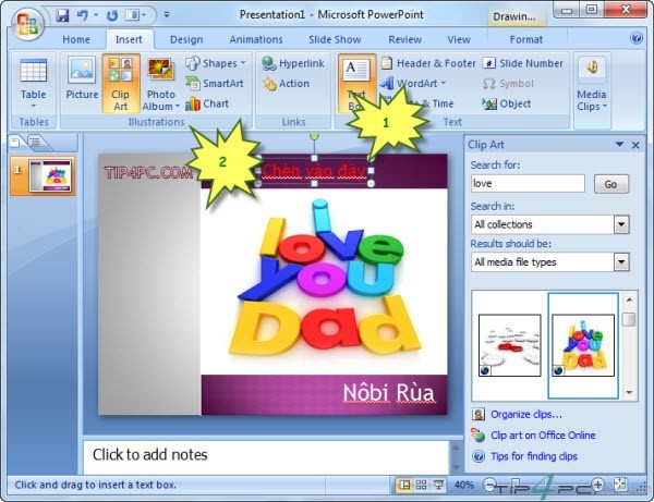 Tự soạn bài thuyết trình với Microsoft PowerPoint 2007 (phần 3)