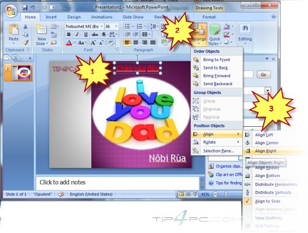 Tự soạn bài thuyết trình với Microsoft PowerPoint 2007 (phần 3)