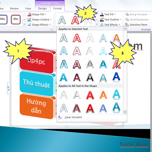 Tự soạn bài thuyết trình với Microsoft PowerPoint 2007 (phần 5) Tự soạn bài thuyết trình với Microsoft PowerPoint 2007 (phần 5)