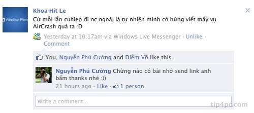 StatusVia: Gửi nội dung lên facebook từ nhiều thiết bị