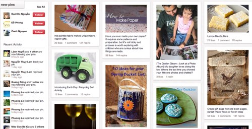 Nhanh chóng ẩn hoặc hiện bình luận trên Pinterest Nhanh chóng ẩn hoặc hiện bình luận trên Pinterest