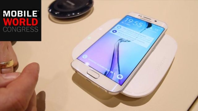 [MWC 2015] Samsung Galaxy S6 tương thích với tất cả chuẩn sạc Qi trên thị trường