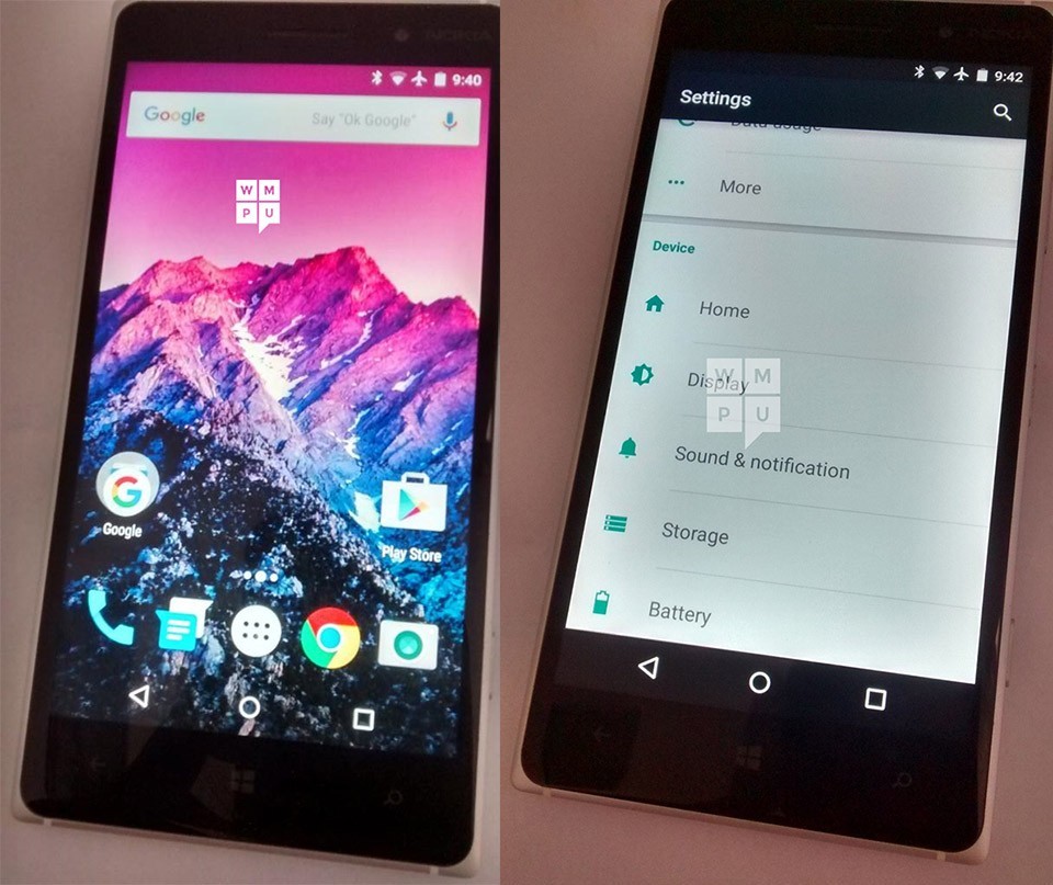 Lumia 830 Android Lollipop