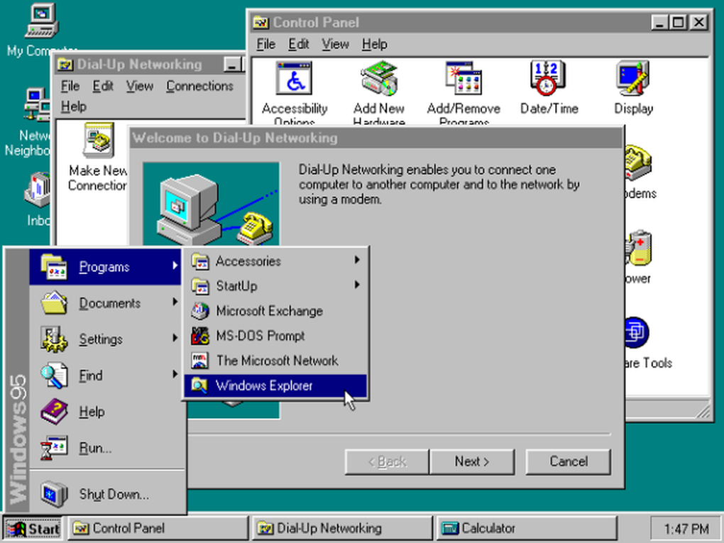 Windows tròn 30 tuổi: chúc mừng hệ điều hành phổ biết nhất windows95.0.