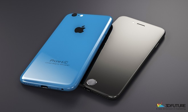 Apple vẫn sẽ sản xuất iPhone màn hình 4 inch: 5C chưa phải đời iPhone màn hình nhỏ cuối cùng Bản dựng iPhone 6C với thiết kế mặt trước tương tự iPhone 5S của nhóm 3DFuture.