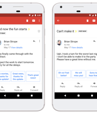 Ứng dụng Inbox của Google có tính năng trả lời thông minh