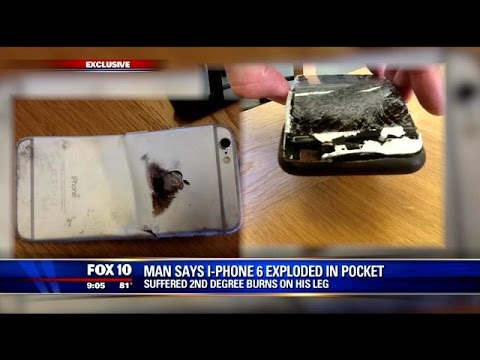 Mỹ: iPhone 6 Plus bốc cháy ngay trong túi quần Mỹ: iPhone 6 Plus bốc cháy ngay trong túi quần