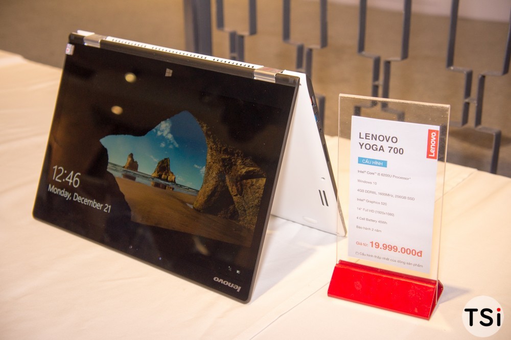 Lenovo Yoga 700 và Yoga 900 ra mắt, pin 9 tiếng, công nghệ làm mát mới êm và hiệu quả hơn