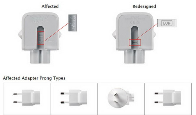 Apple thu hồi sạc Macbook, iPhone vì nguy cơ điện giật, có hỗ trợ cả Việt Nam