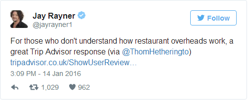 Lời giải thích gây sóng gió Internet của chủ quán cafe bị chấm 1 sao trên TripAdvisor Lời giải thích gây sóng gió Internet của chủ quán cafe bị chấm 1 sao trên TripAdvisor