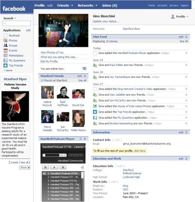 Tổng hợp hình ảnh giao diện Facebook được thay đổi trong 12 năm qua