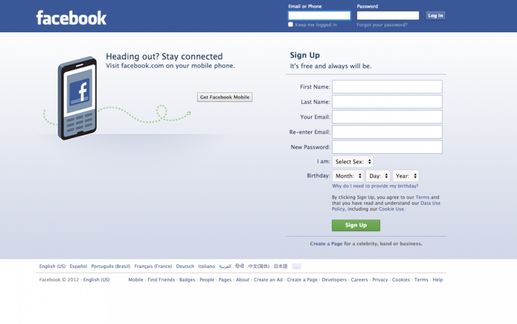 Tổng hợp hình ảnh giao diện Facebook được thay đổi trong 12 năm qua