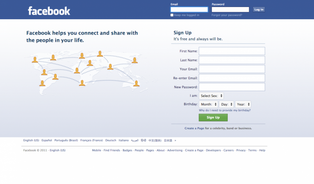 Tổng hợp hình ảnh giao diện Facebook được thay đổi trong 12 năm qua