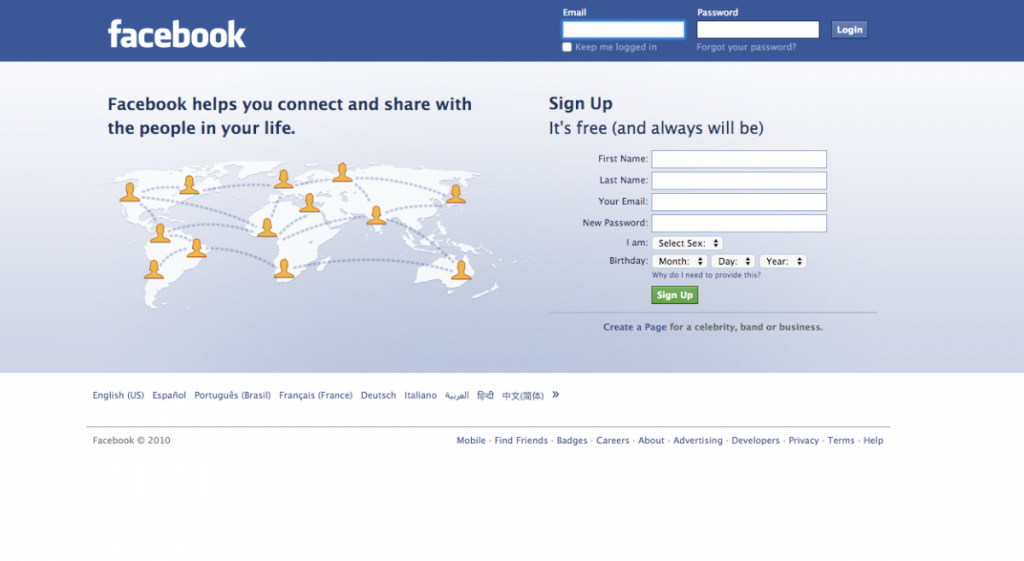 Tổng hợp hình ảnh giao diện Facebook được thay đổi trong 12 năm qua