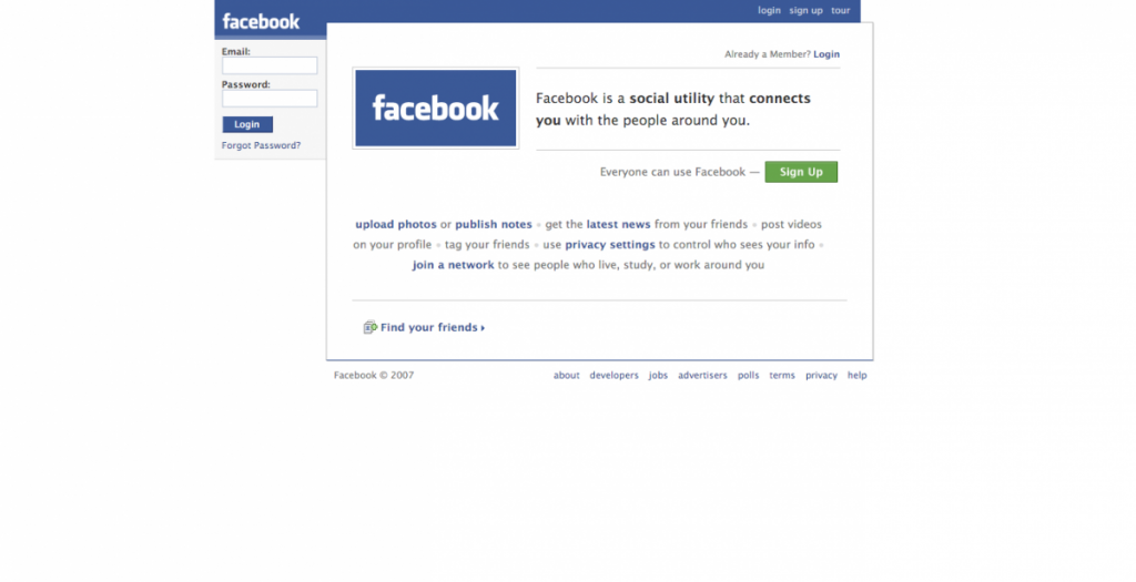 Tổng hợp hình ảnh giao diện Facebook được thay đổi trong 12 năm qua