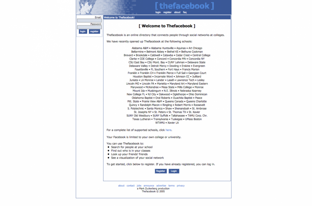 Tổng hợp hình ảnh giao diện Facebook được thay đổi trong 12 năm qua