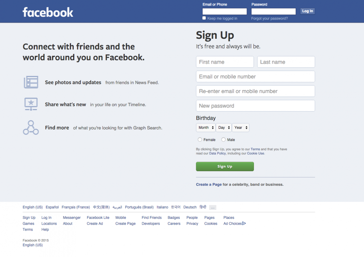 Tổng hợp hình ảnh giao diện Facebook được thay đổi trong 12 năm qua