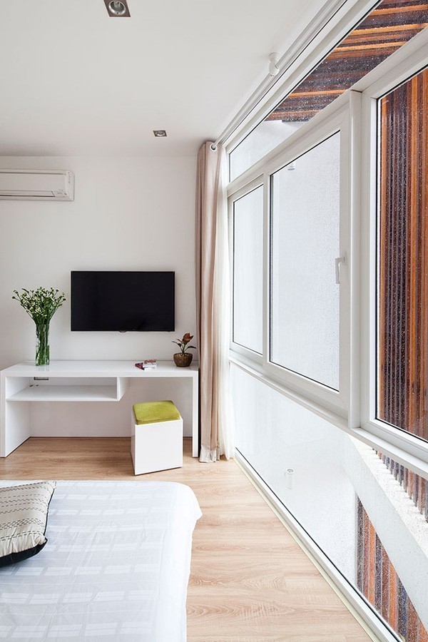 Nhà diện tích 32 mét vuông có thiết siêu thoáng, đẹp mắt tại Sài Gòn