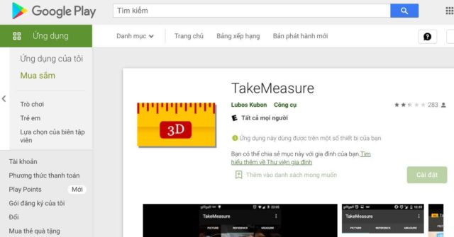 TakeMeasure: Đo kích thước đồ vật bằng máy ảnh smartphone TakeMeasure: Đo kích thước đồ vật bằng máy ảnh smartphone