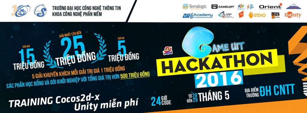 Game UIT Hackathon 2016: cuộc thi làm game trong 24h dành cho sinh viên