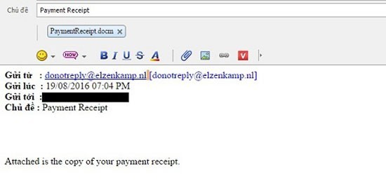 Bkav cảnh báo ransomware phát tán qua file *.docm Bkav cảnh báo ransomware phát tán qua file *.docm