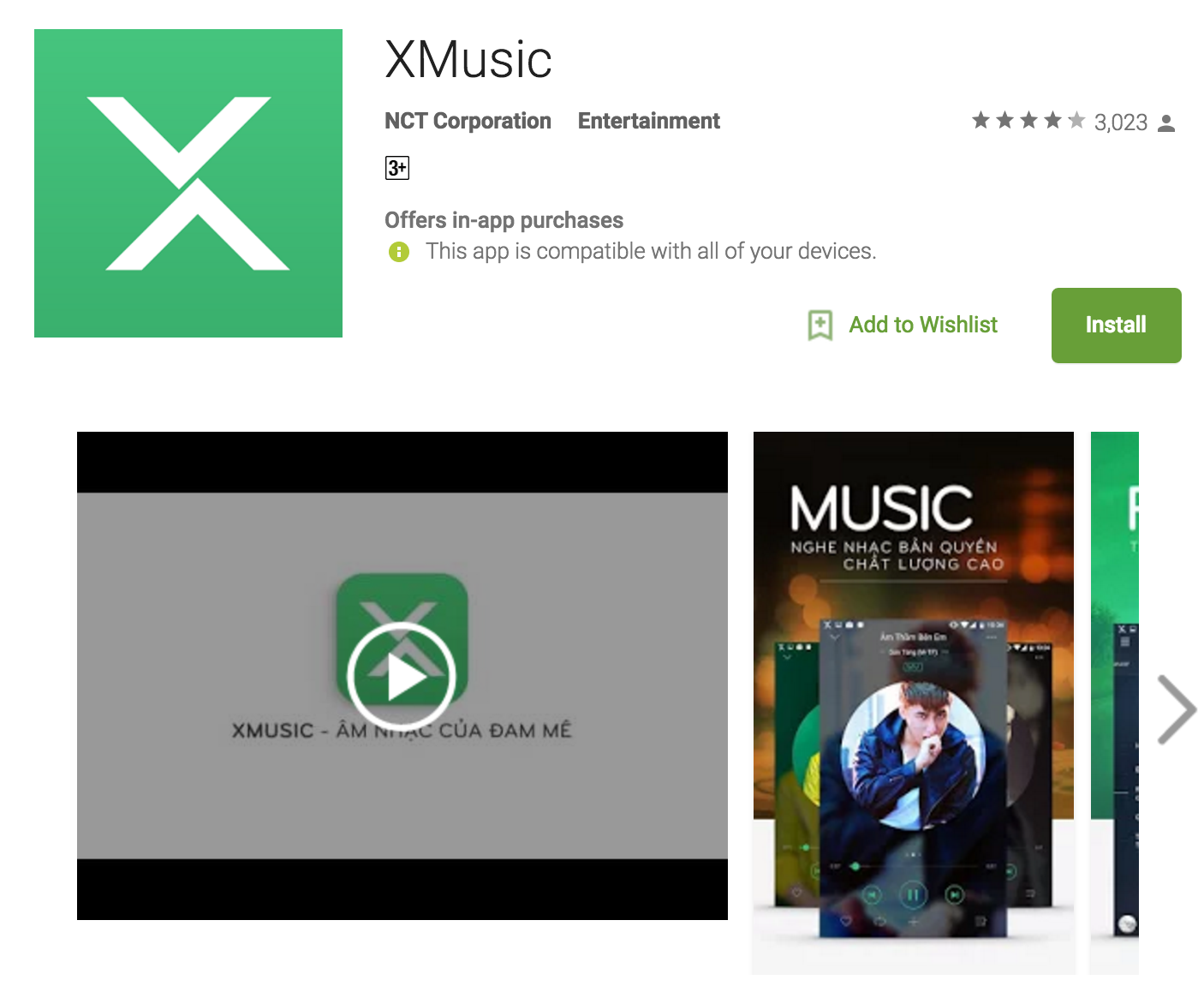 NhacCuaTui tung ứng dụng nghe nhạc bản quyền XMusic Premium Nhạc Của Tui tung ứng dụng nghe nhạc bản quyền XMusic Premium