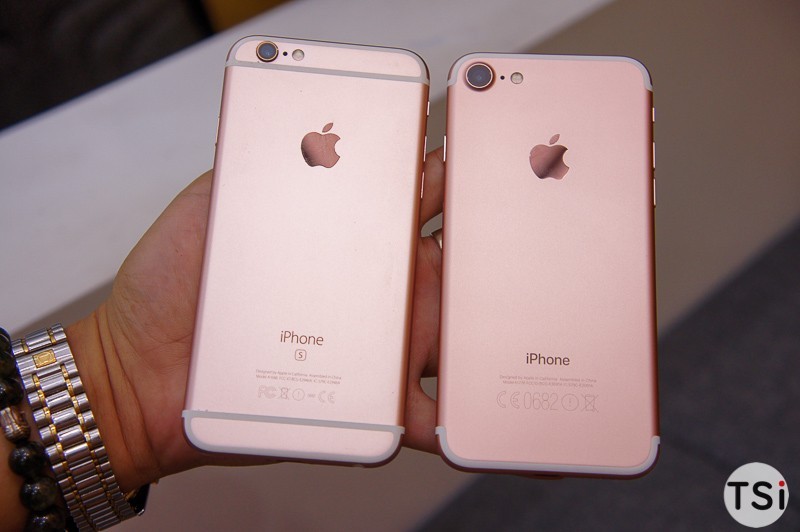 Ảnh thực tế iPhone 7 bản Rose Gold dung lượng 256GB đầu tiên tại Việt Nam