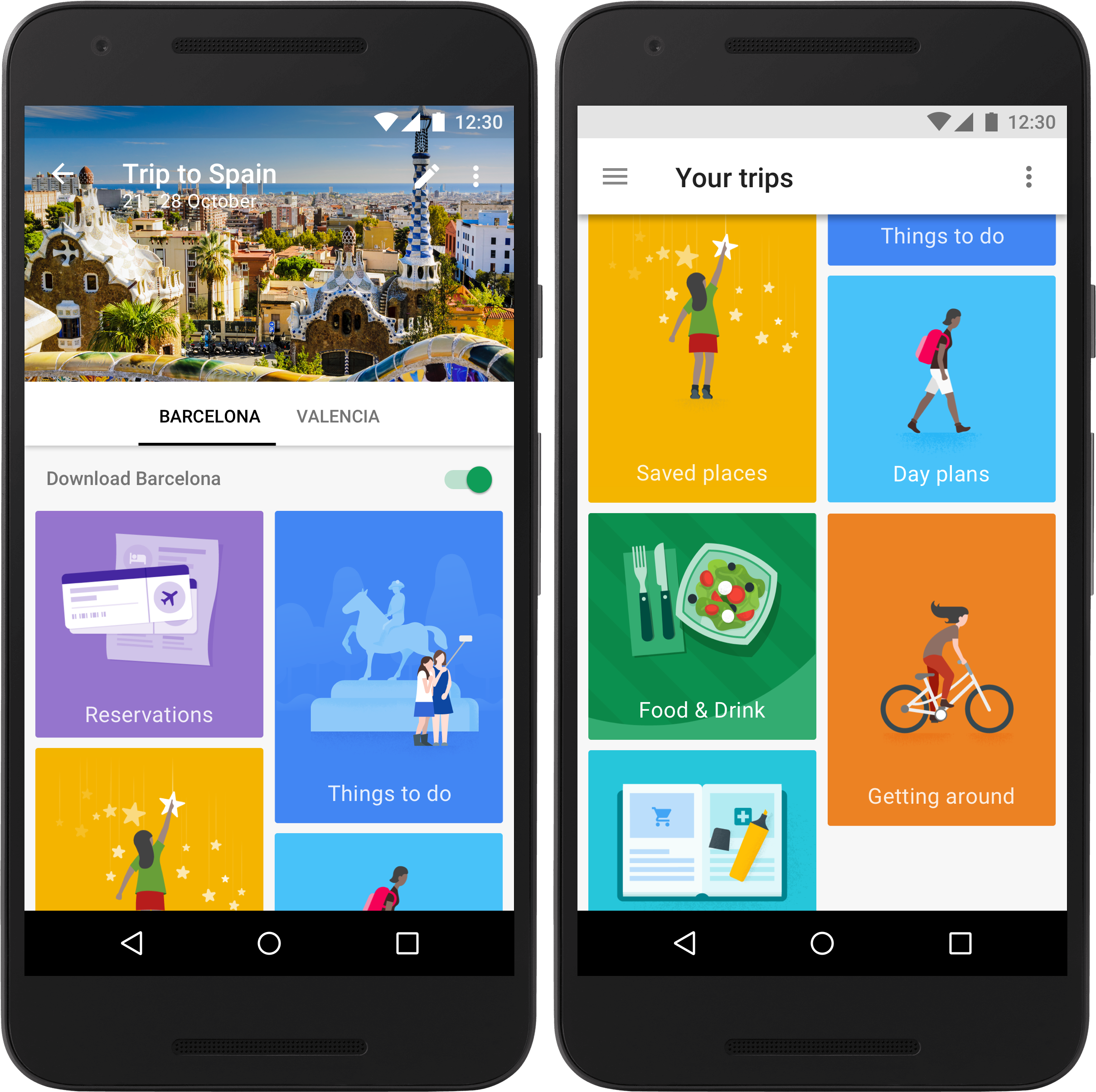 Ra mắt ứng dụng Google Trips hỗ trợ người đi du lịch Các tiện ích Google Trips cung cấp