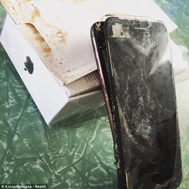 Đến lượt iPhone 7 cũng dính vào rắc rối cháy nổ