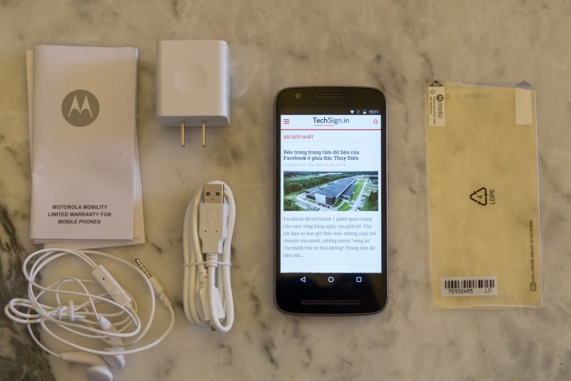 Hình ảnh mở hộp Moto E Power
