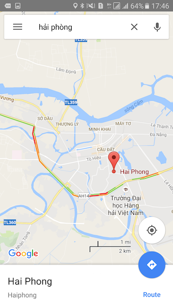 Google Maps đã cập nhật tình hình giao thông, hiện có TP.HCM, Hà Nội, Hải Phòng Google Maps đã cập nhật tình hình giao thông, hiện có TP.HCM, Hà Nội, Hải Phòng