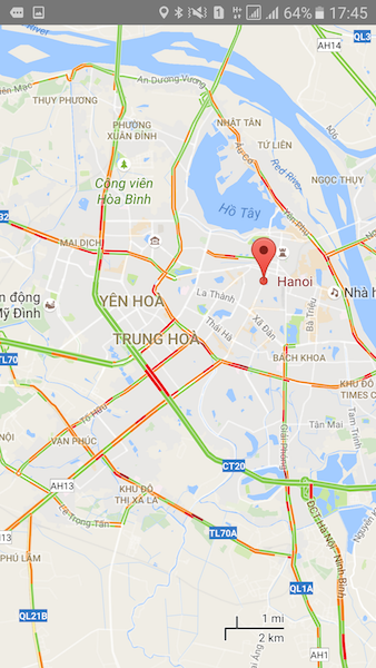 Google Maps đã cập nhật tình hình giao thông, hiện có TP.HCM, Hà Nội, Hải Phòng Google Maps đã cập nhật tình hình giao thông, hiện có TP.HCM, Hà Nội, Hải Phòng