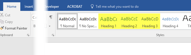 Tạo mục lục tự động trong Microsoft Word