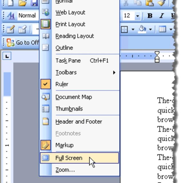 Canh, thụt lề, điều chỉnh khoảng cách trong Word 2003 - Phần 5