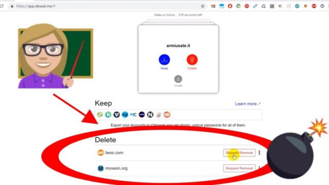 Website này sẽ giúp bạn xoá dấu vết của mình trên web
