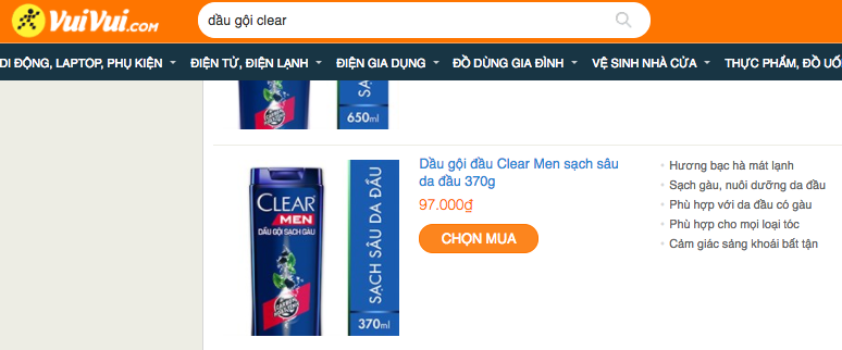 Thử mua trên trang VuiVui.com: dễ hoàn tất đơn hàng, không có cả phần quản lý tài khoản Thử mua trên trang VuiVui.com: dễ hoàn tất đơn hàng, không có cả phần quản lý tài khoản