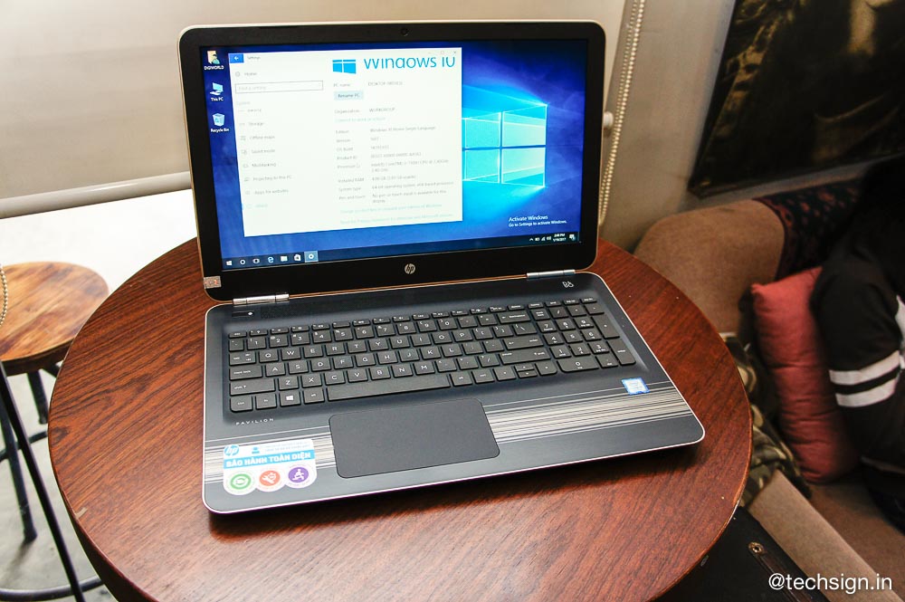 HP nâng cấp dòng laptop HP Pavilion 15 với chip Kaby Lake