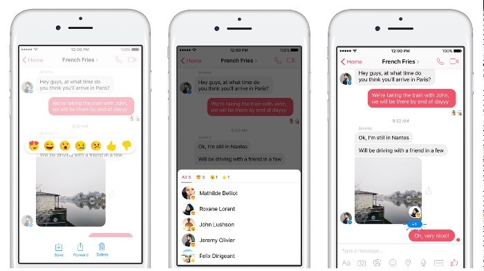 Facebook chính thức tung tính năng tương tác nhanh và tag trong Messenger