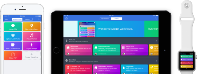 Workflow: ứng dụng tự động hoá mọi thao tác trên iPhone/iPad Workflow: ứng dụng tự động hoá mọi thao tác trên iPhone/iPad