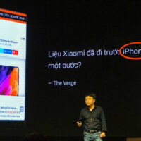 Toàn cảnh buổi ra mắt của Xiaomi tại thị trường Việt Nam