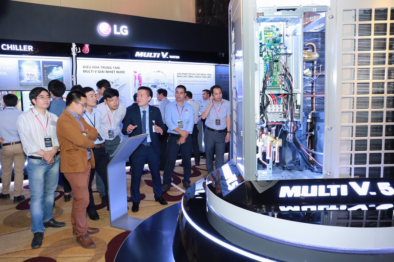 LG ra mắt điều hoà trung tâm LG Multi V 5