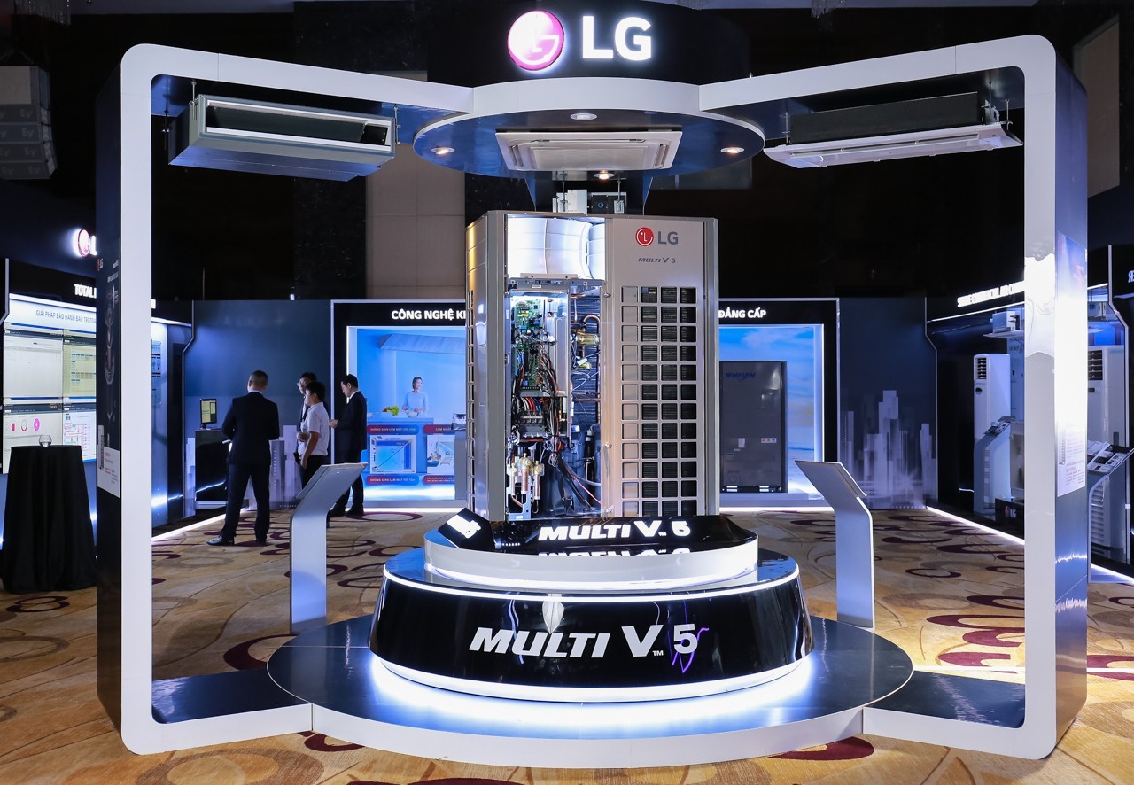 LG ra mắt điều hoà trung tâm LG Multi V 5