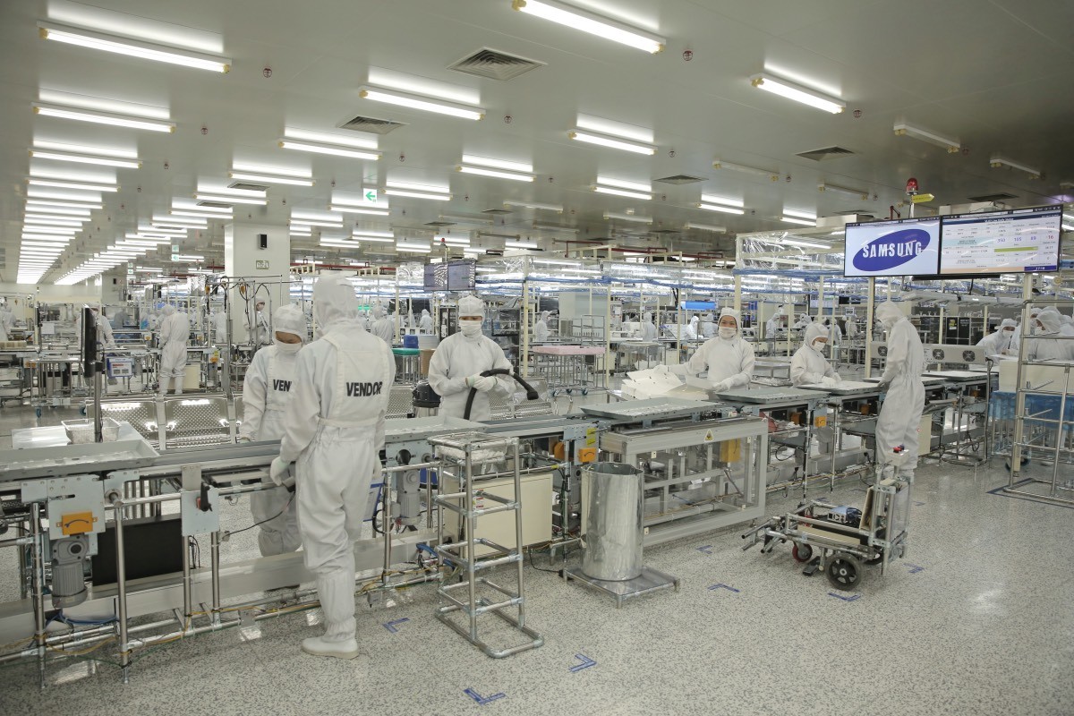 Ảnh tham quan nhà máy Samsung SEHC tại Quận 9, TP.HCM
