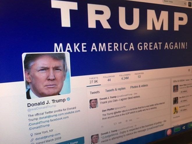 Twitter kiện chính phủ Mỹ vì chặn tài khoản chỉ trích Donald Trump