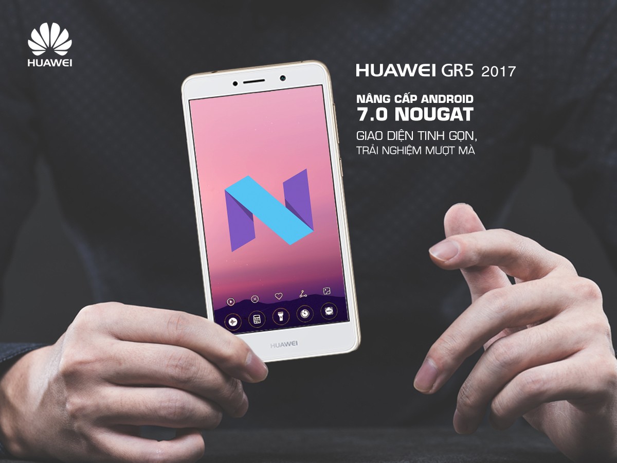 Huawei GR5 2017 Pro giảm còn 7 triệu, sẽ nâng Android 7 trong tháng 5 này