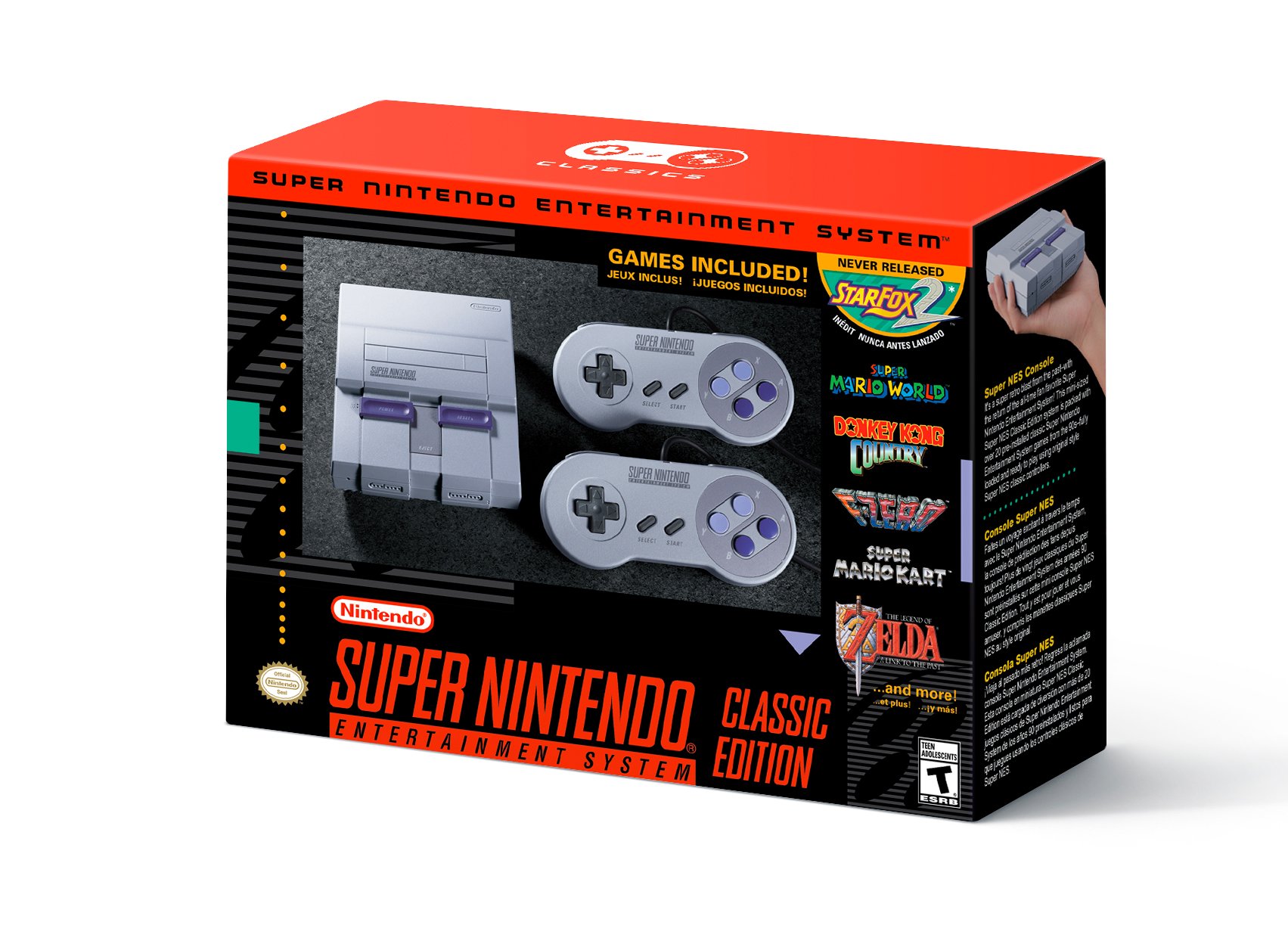 Nintendo bán máy chơi điện tử SNES Classic mini vào tháng 9 với giá 80 USD