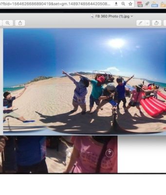 Cách tải ảnh 360 từ Facebook